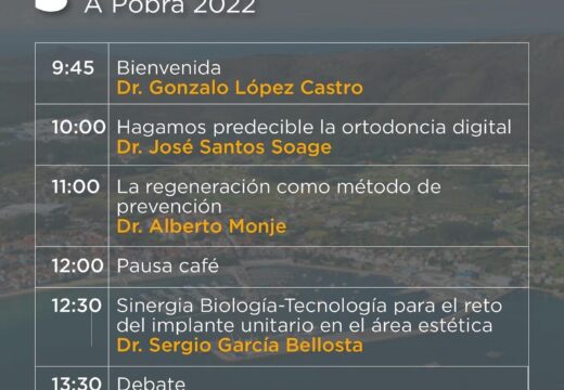 O congreso de odontoloxía reunirá na Pobra profesionais de España e Portugal para analiza-los últimos avances